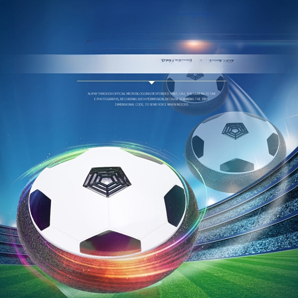 LED Light Emitting Suspension Football Foam Bumper Air Football