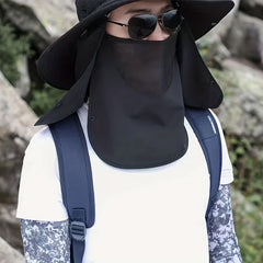 UV Sun Protection Fishing Cap with Removable Flap