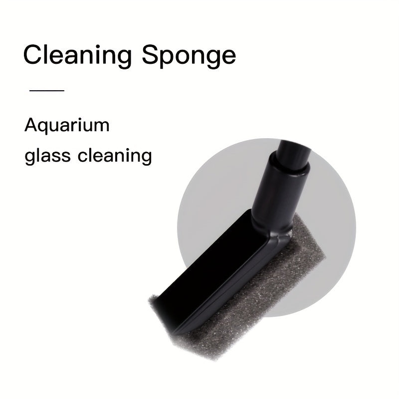 Aquarium Cleaning Tool 4-In-1 Algae Scraper Scrubber Set