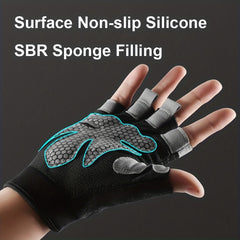 Half Finger Gym Gloves for Body Building Training Fitness Cycling