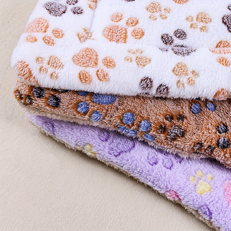 Star Pattern Cat Mattress Cozy Sleep Blanket