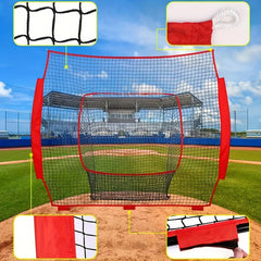7x7 Baseball Softball Replacement Net Double Stitched Seams Heavy Duty Knotless