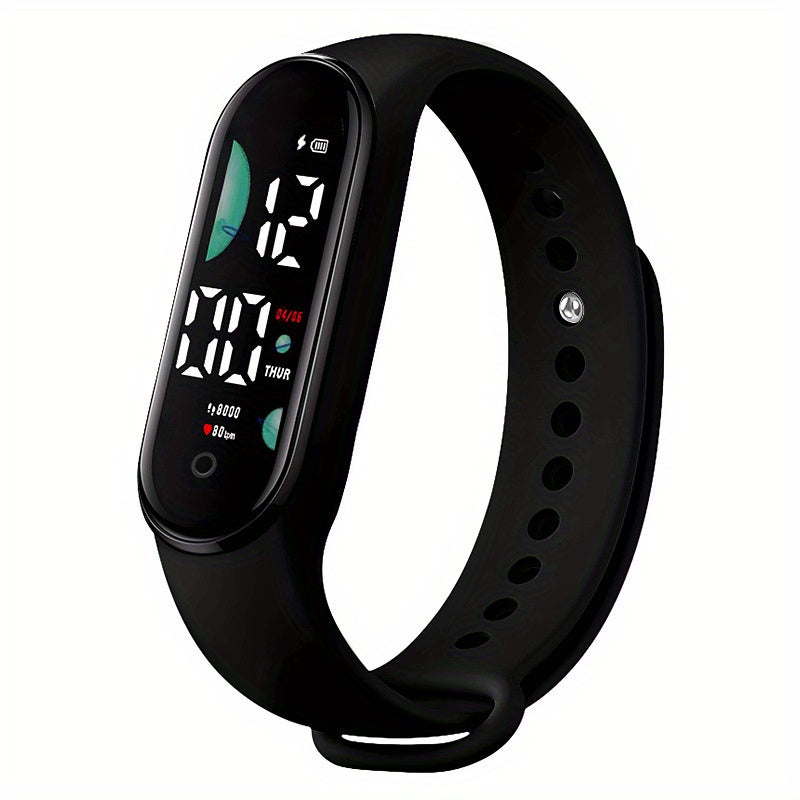 Women's Student Watch LED Bracelet Touch Screen Outdoor Sports Electronic Watch