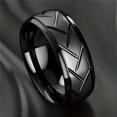 Men's Titanium Steel Ring Gift