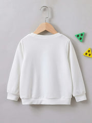 Creative LEVEL UP Letter Print Boys Sweatshirt