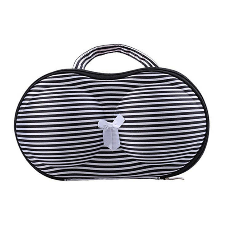 Polka Dot Portable Bra Storage Bag Underwear Travel Organizer