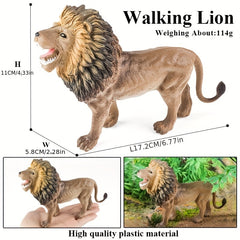 Educational PVC Wild Animal Toys for Kids Over 3 Years
