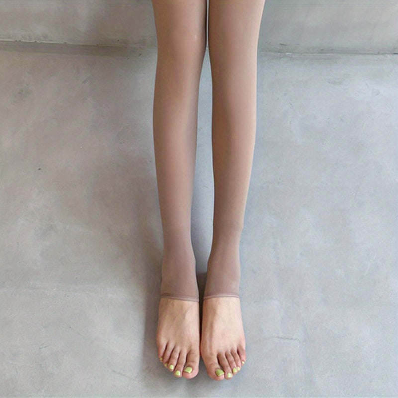 High Waist Slim Footed Pantyhose Women's Stockings