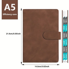 1pc A5 Efficiency Notepad Office School Supplies Loose Leaf Diary
