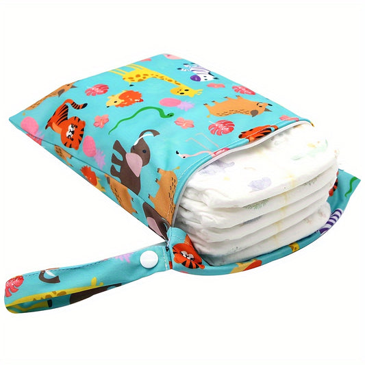 Waterproof Diaper Bag Washable Nappy Wet Dry Pouch Storage Small Diaper Bag