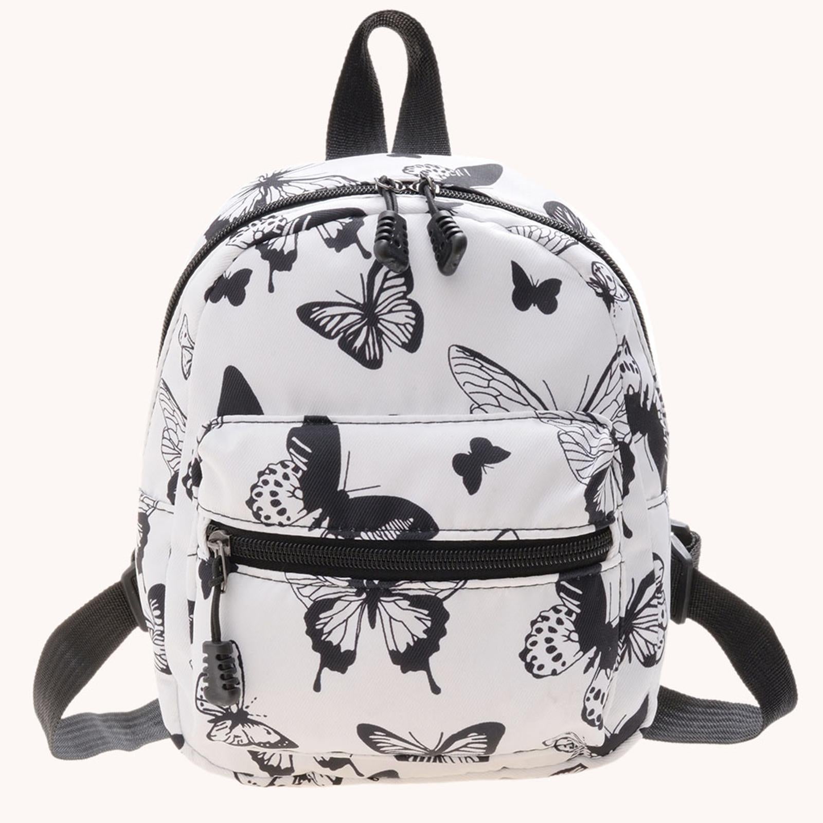 Casual Animal Pattern Nylon Ladies Mini Backpack Student School Bag