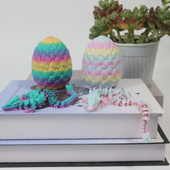 Lotus Dragon Egg Easter Gift Set 3D Printed Desktop Ornament