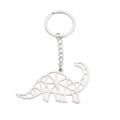 COOLTIME Stainless Steel Brachiosaurus Keychain