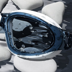 Waterproof Swimming Goggles Anti Fog Glasses Large Frame Diving Equipment