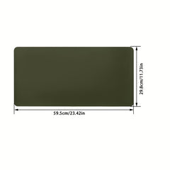 Thick Waterproof Mouse Pad Double-sided PU Leather Desk Pad