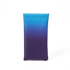 PVC Sunglasses Storage Bag With Automatic Closure Elastic Pocket
