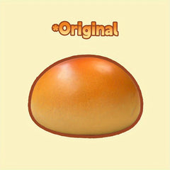 Large 4 13 Squishy Steamed Bun Toy Slow Rising Soft TPU Squeeze Model