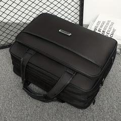 Men's Laptop Bag Briefcase Diagonal Bag Large Capacity Wear-resistant Waterproof