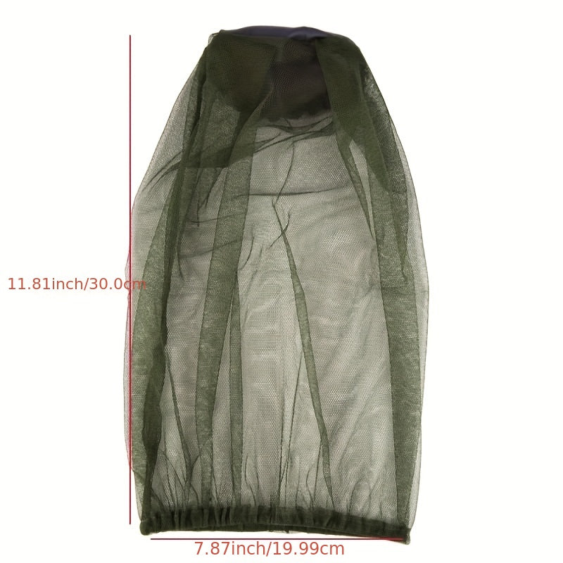 Fishing Cap Mosquito Bee Net Mesh Mask Hat