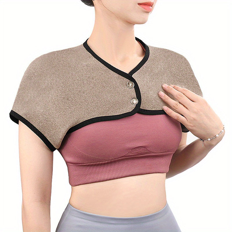 Thin & Versatile Shoulder Protection Warm Neck Shoulder Velvet Camisol