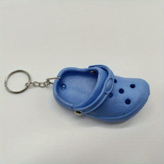 Mini Clog Shoes Charm Keychain Handbag Backpack Purse Accessories