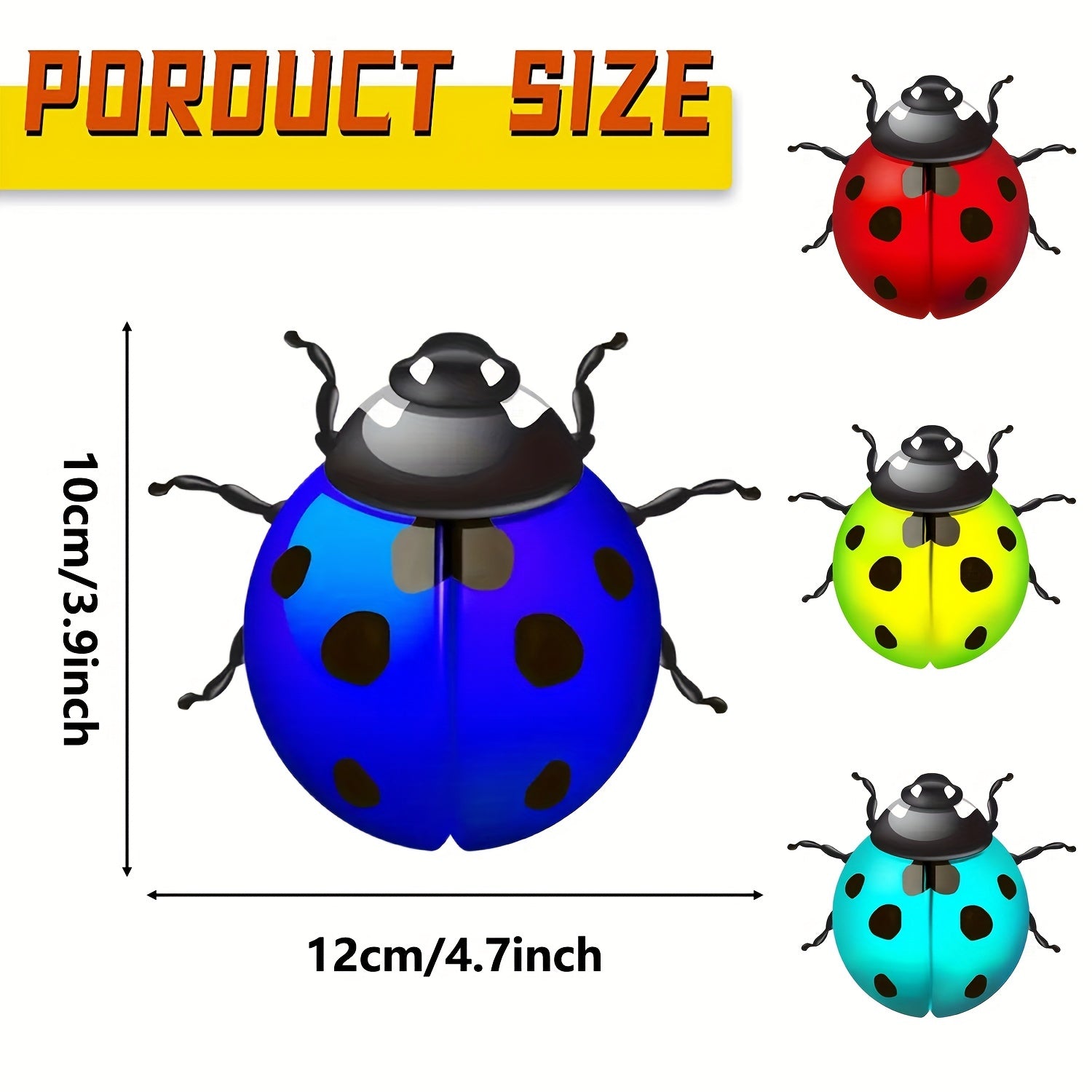 Metal Ladybugs Wall Decor - Add Sparkle to Your Home