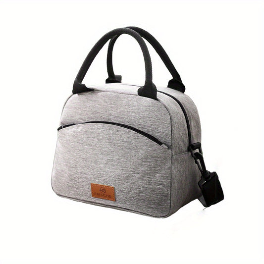 Large Capacity Waterproof Insulated Lunch Bag for Office Workers