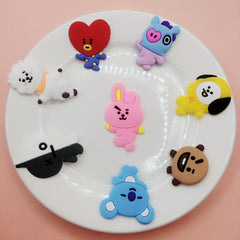 10 20pcs Cute Animal Shoes Charms for Phone Case Decoration