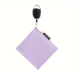 Golf Towel with Hook for Easy Carrying and Ball Cleaning