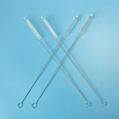 304 Stainless Steel Straw Brush Functional Cleaning Brush
