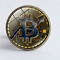 Bitcoin Cufflinks & Studs for Men