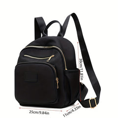 Nylon Backpack Purse Preppy School Bag Casual Travel Daypack For Girls