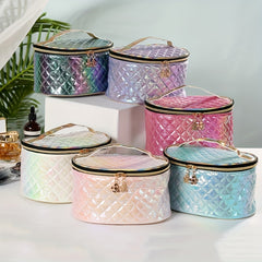 Laser Makeup Handbag Travel Zipper Cosmetic Bag Toiletry Wash Bag
