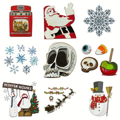 1pc Christmas Metal Cutting Dies Scrapbook Decoration Craft DIY Greeting Card