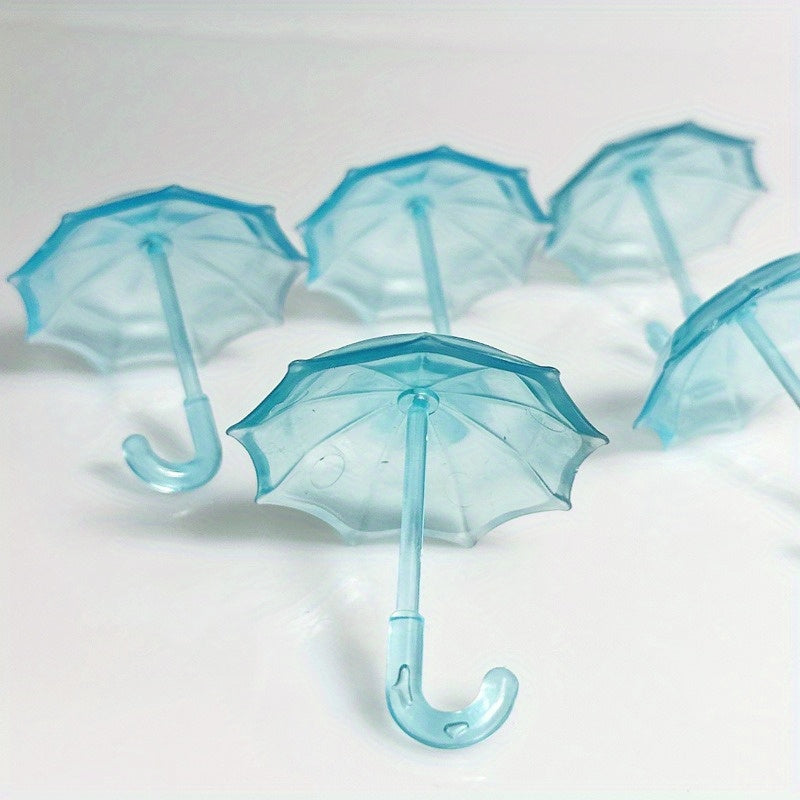 Kids Transparent Plastic Umbrella Model House & Pretend Playhouse
