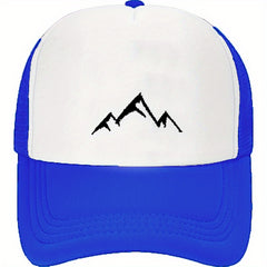 Mountain Dad Hat Soft Cotton Mesh Baseball Cap