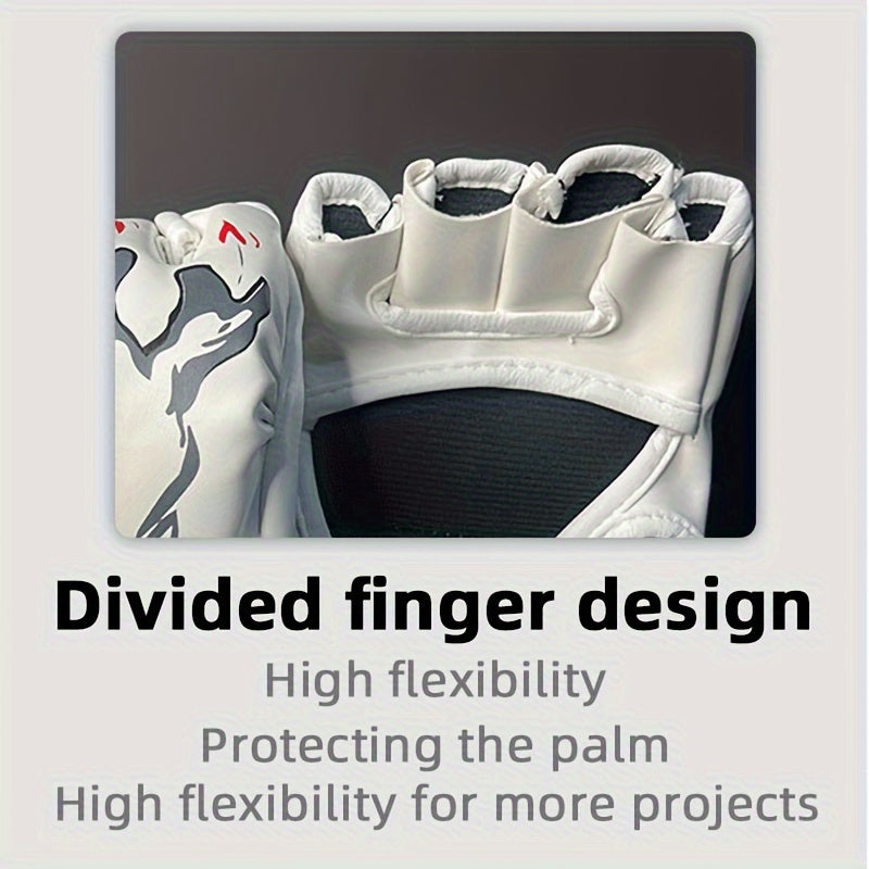Half Finger Boxing Gloves for Adult Training