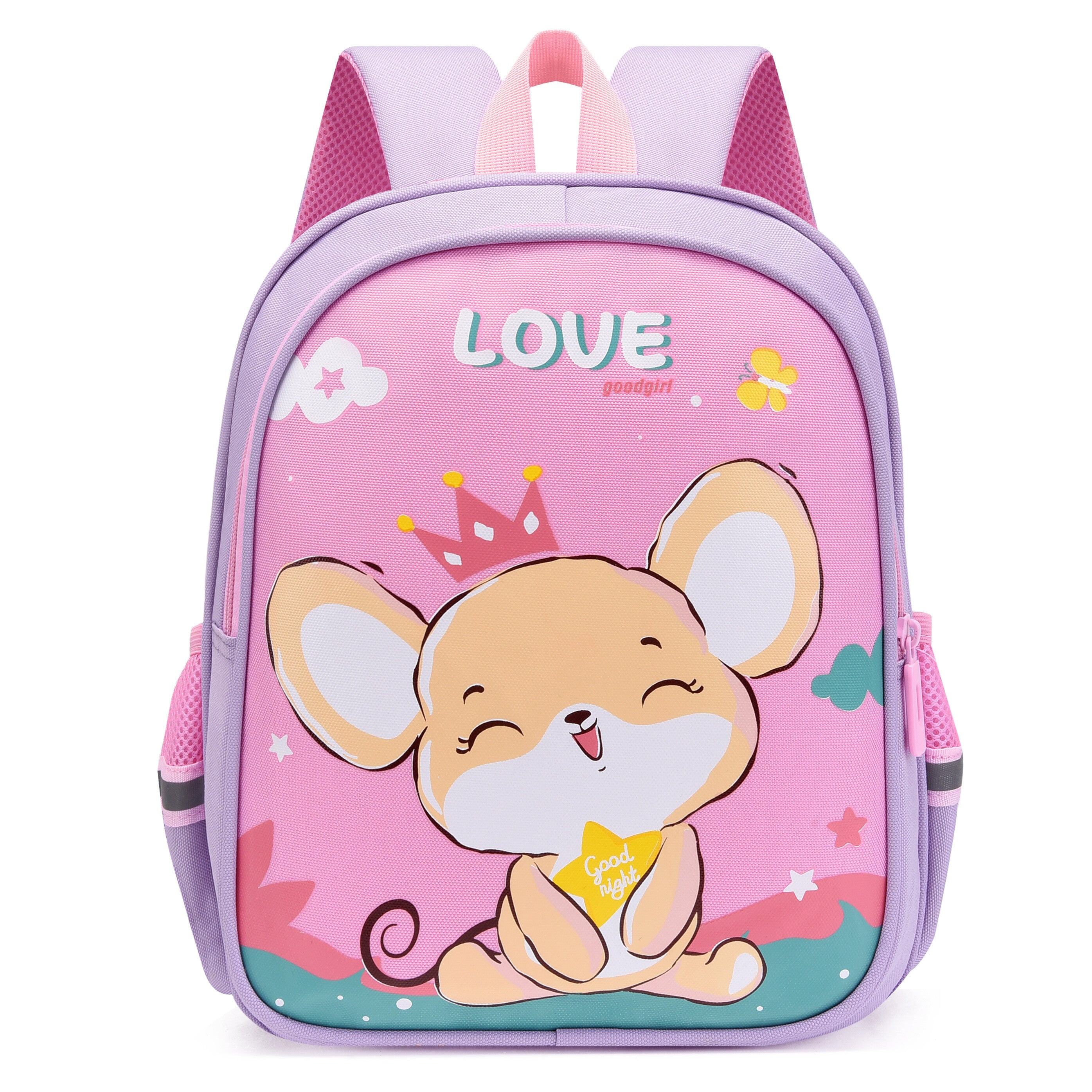 Cartoon Dino Backpack for Kids, School Bag for Boys and Girls