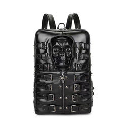 Gothic Skull Backpack Horror Large Capacity Travel Daypack