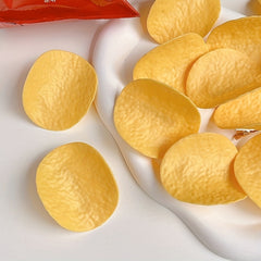 Creative Food Hair Clip Simulation Chips Shaped Duck Billed Clip