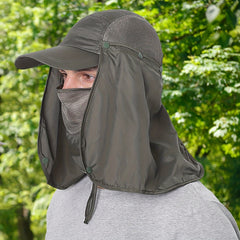 1pc Unisex Sun Protection Baseball Cap for Fishing