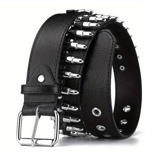 Rivet Belt Men's Punk European And American Bullet Belt