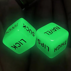 16mm Couple Anniversary Love Dice Set
