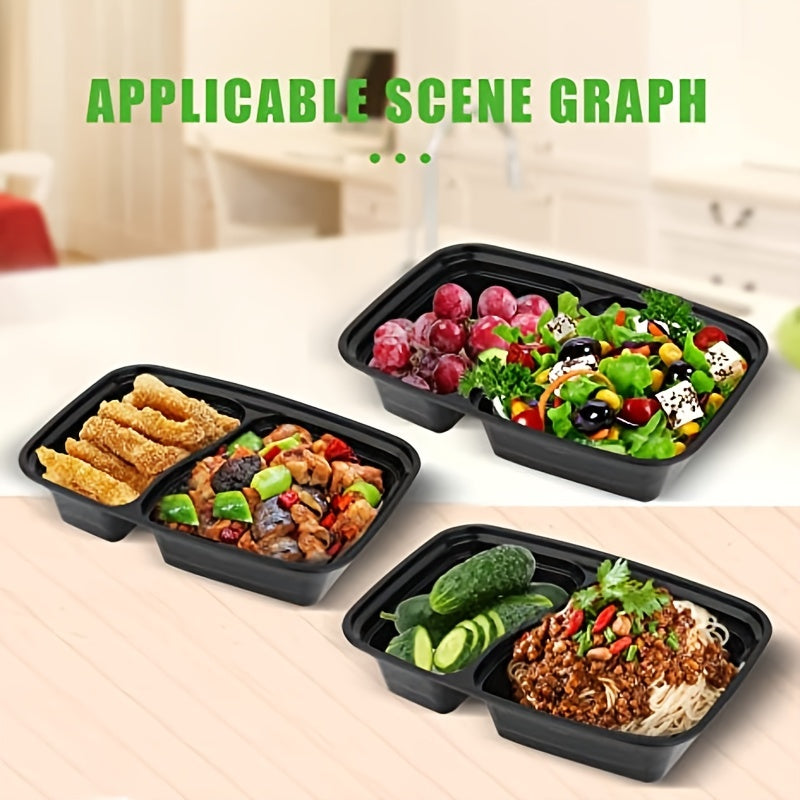 Set of 7 Grid Food Storage Containers 32oz Leakproof BPA-Free