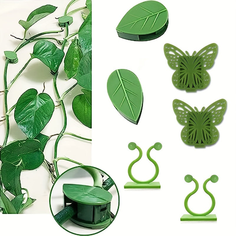 Invisible Plant Wall Climbing Fixer Rattan Vine Bracket Leaf Clips Holder