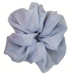 Solid Chiffon Scrunchies Hair Tie Hair Rope Ponytail Holder Hair Accessories