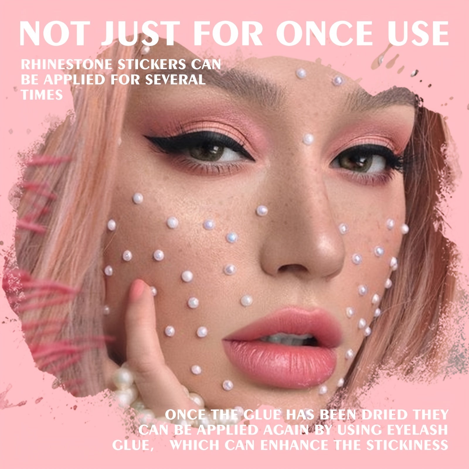 Rhinestone Makeup Stickers Body Nail Jewels Decoration