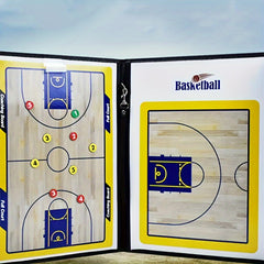 Basketball Coaching Board Double-sided Magnetic Clipboard Kit