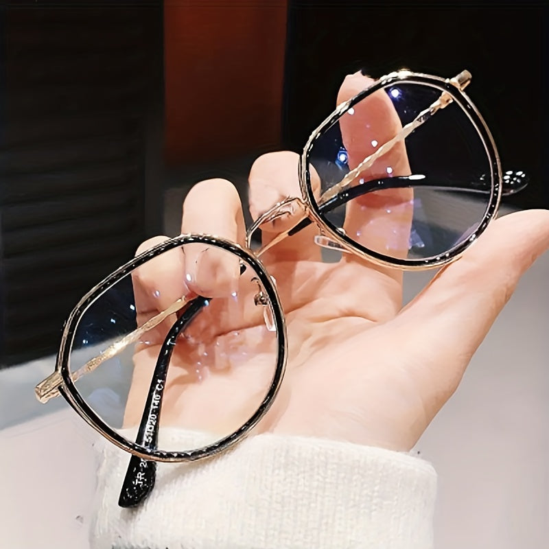 Anti-light Small Frame Myopia Glasses Men's Outdoor Accessory