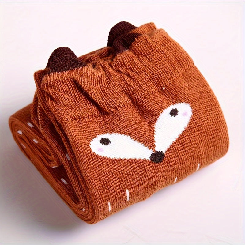 Cartoon Knee Socks for Autumn/Winter Warmth